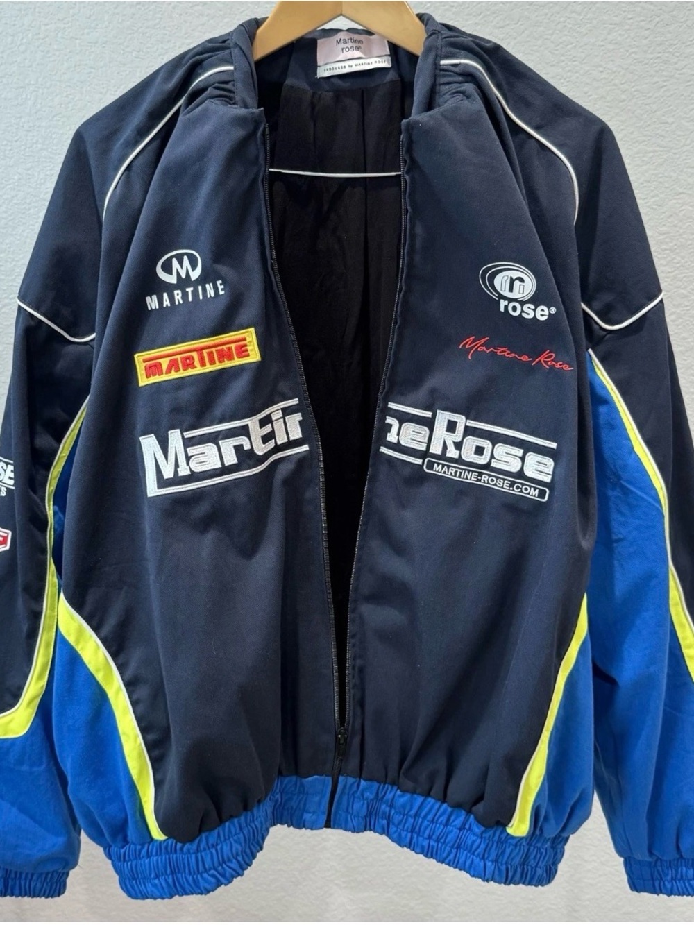 Martine Rose SS22 Tuck Neck Racing Jacket